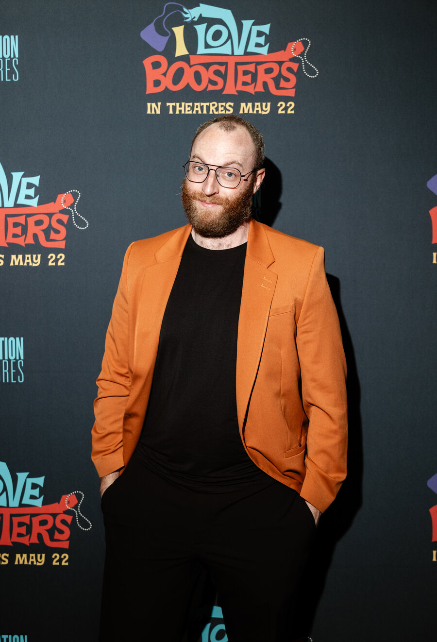Kevin Jacobs at I Love Boosters premiere